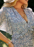 Vestido mini bohemio de verano de talla grande Dakota